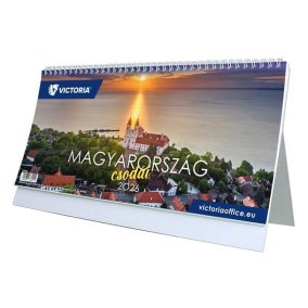 Naptár, asztali, álló, VICTORIA OFFICE "Magyarország Csodái" (2026 évi)   Naptár, asztali, álló, VICTORIA OFFICE "Magyarország Csodái" (2026 évi)