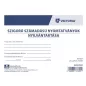   Nyomtatvány, szigorú számadású nyomtatványok nyilvántartása, 25 lap, A4, VICTORIA PAPER, 10 tömb/csomag