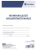Nyomtatvány, munkabaleseti nyilvántartó napló, 32 oldal, A4, VICTORIA PAPER, 10 tömb/csomag