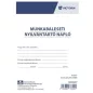   Nyomtatvány, munkabaleseti nyilvántartó napló, 32 oldal, A4, VICTORIA PAPER, 10 tömb/csomag