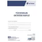   Nyomtatvány, tűzvédelmi oktatási napló, 40 oldal, A4, VICTORIA PAPER, 10 tömb/csomag
