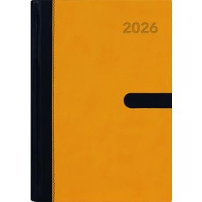   Naptár, tervező, A5, heti, DAYLINER "Winner", sárga