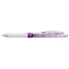   Zseléstoll, 0,25 mm, nyomógombos, PENTEL "EnerGel BLN75 Kiriko, Asaba Kikka", kék