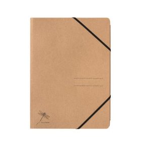 Gumis mappa, karton, A4, PAGNA "Pur", kraft