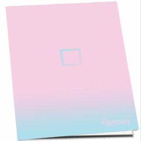Füzet, tűzött, A4, kockás, 52 lap, PULSE "Pastel Colours"   Füzet, tűzött, A4, kockás, 52 lap, PULSE "Pastel Colours"