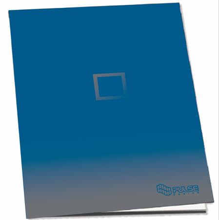 Füzet, tűzött, A4, kockás, 52 lap, PULSE "Dark Colours"