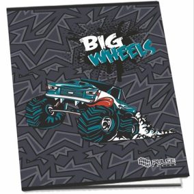 Füzet, tűzött, A5, kockás, 52 lap, PULSE "Boys"   Füzet, tűzött, A5, kockás, 52 lap, PULSE "Boys"