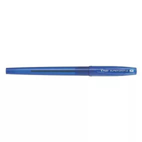   Golyóstoll, 0,22 mm, kupakos, PILOT "Super Grip G", kék