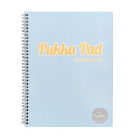 Spirálfüzet, A4, vonalas, 100 lap, PUKKA PAD "Pastel Jotta Pad", vegyes szín   Spirálfüzet, A4, vonalas, 100 lap, PUKKA PAD "Pastel Jotta Pad", vegyes szín