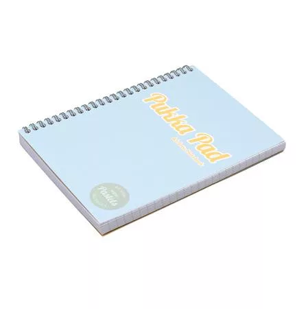 Spirálfüzet, A5, vonalas, 100 lap, PUKKA PAD "Pastel Jotta Pad", vegyes szín