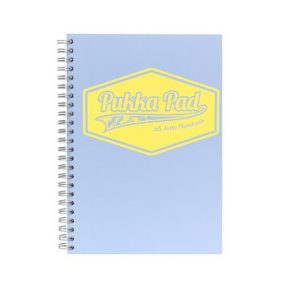 Spirálfüzet, A5, vonalas, 100 lap, PUKKA PAD "Pastel Jotta Pad", vegyes szín   Spirálfüzet, A5, vonalas, 100 lap, PUKKA PAD "Pastel Jotta Pad", vegyes szín