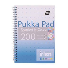 Spirálfüzet, A5, vonalas, 100 lap, PUKKA PAD "Irlen Jotta Turquise"   Spirálfüzet, A5, vonalas, 100 lap, PUKKA PAD "Irlen Jotta Turquise"
