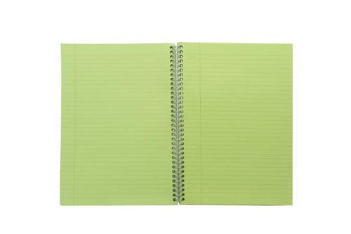 Spirálfüzet, A5, vonalas, 100 lap, PUKKA PAD "Irlen Jotta Green"
