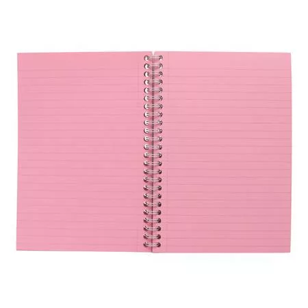 Spirálfüzet, A5, vonalas, 100 lap, PUKKA PAD "Irlen Jotta Rose"