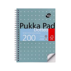 Spirálfüzet, A5, pontrácsos, 100 lap, PUKKA PAD "Metallic Jotta"   Spirálfüzet, A5, pontrácsos, 100 lap, PUKKA PAD "Metallic Jotta"