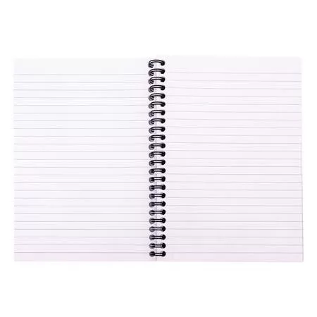 Spirálfüzet, A5, vonalas, 100 lap, PUKKA PAD "Stripe Jotta"