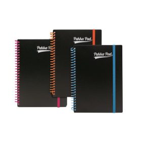 Spirálfüzet, A5, vonalas, 100 lap, PUKKA PAD, "Neon notepad"   Spirálfüzet, A5, vonalas, 100 lap, PUKKA PAD, "Neon notepad"