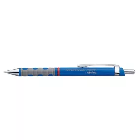   Golyóstoll, 0,8 mm, nyomógombos, kék tolltest, ROTRING "Tikky", kék