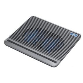 Notebook állvány, hűtőventilátorral, 15,6", RIVACASE "5555", ezüst   Notebook állvány, hűtőventilátorral, 15,6", RIVACASE "5555", ezüst