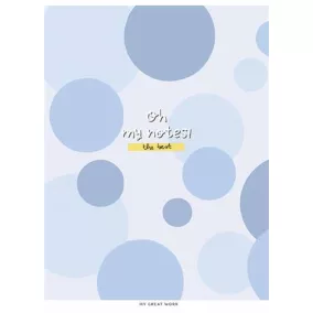   Füzet, tűzött, A5, kockás, 48 lap, SHKOLYARYK "Oh my notes", vegyes