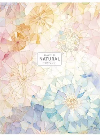 Füzet, tűzött, A5, kockás, 48 lap, SHKOLYARYK "Natural", vegyes