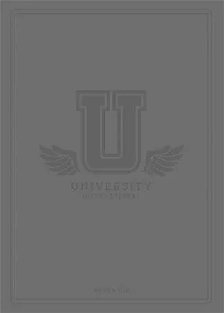 Füzet, tűzött, A5, kockás, 60 lap, SHKOLYARYK "University International", vegyes
