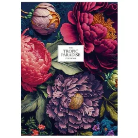   Füzet, tűzött, A5, vonalas, 80 lap, SHKOLYARYK "Tropic Paradise", vegyes