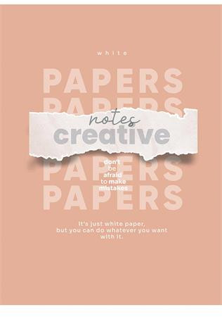 Füzet, tűzött, A4, vonalas, 80 lap, SHKOLYARYK "Notes Creative", vegyes