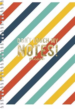 Spirálfüzet, A5, kockás, 80 lap, SHKOLYARYK, színes minták, vegyes