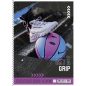 Spirálfüzet, A4+, kockás, 80 lap, SHKOLYARYK "Get a grip", vegyes