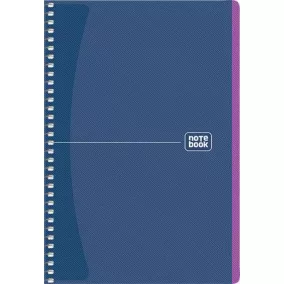   Spirálfüzet, A5, kockás, 80 lap, SHKOLYARYK "Notebook", vegyes