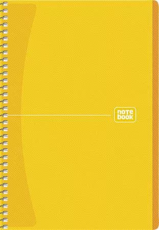 Spirálfüzet, A5, kockás, 80 lap, SHKOLYARYK "Notebook", vegyes