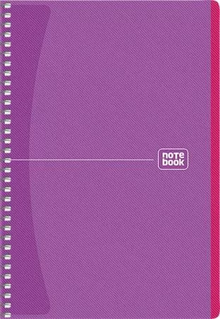 Spirálfüzet, A5, kockás, 80 lap, SHKOLYARYK "Notebook", vegyes