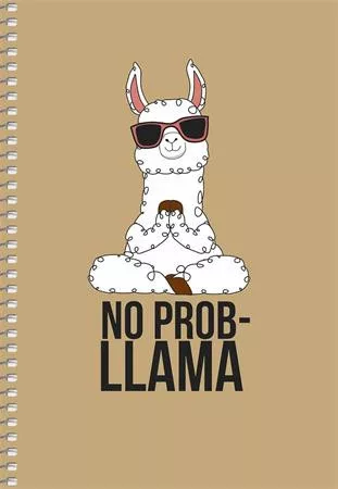 Spirálfüzet, A5, sima, 96 lap, SHKOLYARYK, állatok, vegyes