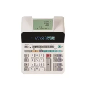   Számológép, segédkijelzős asztali, 12 számjegy, SHARP "EL-1901"