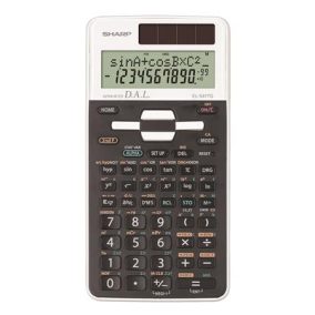 Számológép, tudományos, 273 funkció, SHARP "EL-531", fehér   Számológép, tudományos, 273 funkció, SHARP "EL-531", fehér