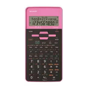   Számológép, tudományos, 273 funkció, SHARP "EL-531", pink