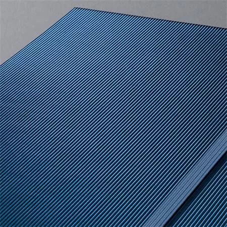 Jegyzetfüzet, exkluzív, A5, vonalas, 97 lap, keményfedeles, SIGEL "Conceptum", kék metál