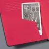 Jegyzetfüzet, exkluzív, A5, kockás, 97 lap, keményfedeles, SIGEL "Conceptum Red Edition", fekete-piros