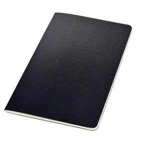   Füzet, exkluzív, A5, vonalas, 32 lap, puhafedeles, SIGEL "Conceptum", fekete