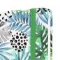   Naptár, A5, heti, 2025, kemény borító, SIGEL "Jolie Green Jungle Fever"