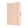 Jegyzetfüzet, exkluzív, 135x203 mm, vonalas, 87 lap, keményfedeles, SIGEL "Jolie", Rose Love