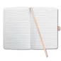   Jegyzetfüzet, exkluzív, 135x203 mm, vonalas, 87 lap, keményfedeles, SIGEL "Jolie", Rose Love