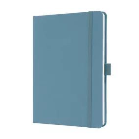   Jegyzetfüzet, exkluzív, A5, vonalas, 96 lap, keményfedeles, SIGEL "Jolie", porkék