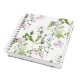 Spirálfüzet, 234x215 mm, sima, 120 lap, keményfedeles, SIGEL "Jolie Fairytale Garden"