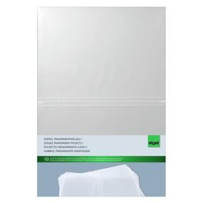 Étlaptartó betét, A4, SIGEL, áttetsző Étlaptartó betét, A4, SIGEL, áttetsző