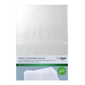 Étlaptartó betét, A5, SIGEL, áttetsző Étlaptartó betét, A5, SIGEL, áttetsző