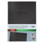 Étlaptartó, A4, keményfedeles, SIGEL „MENU”, antracit
