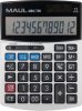 Számológép, asztali, 12 számjegy, MAUL "MBU 700", fekete