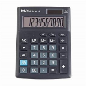 Számológép, asztali, 10 számjegy, MAUL "MC 10" Számológép, asztali, 10 számjegy, MAUL "MC 10"